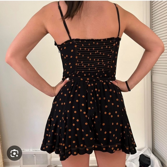 Free People Polka Dot Romper - Picture 2 of 6